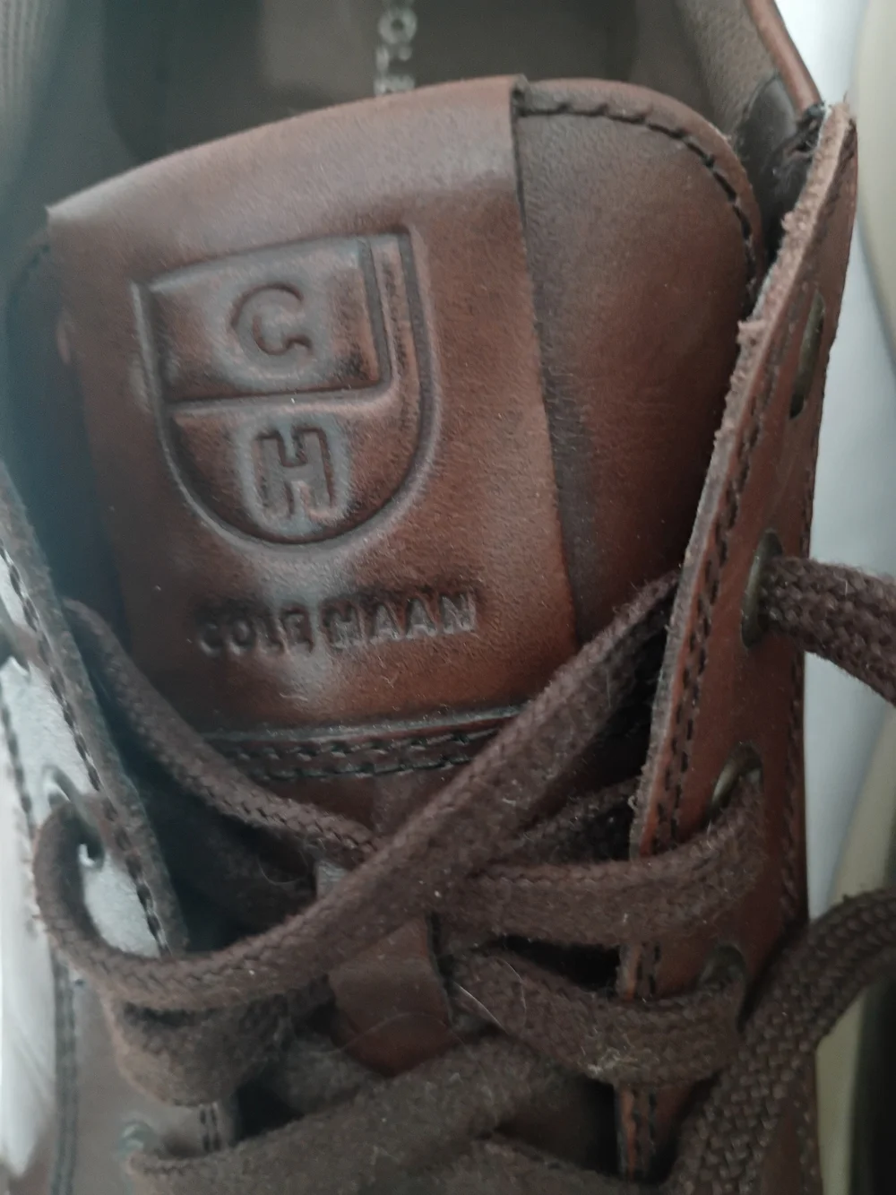 Cole Haan Sport Ox Men’s Brown Leather Casual Sneakers Size 11.5 M